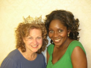 Me with Ericka Dunlap Miss America 2004 and her crown